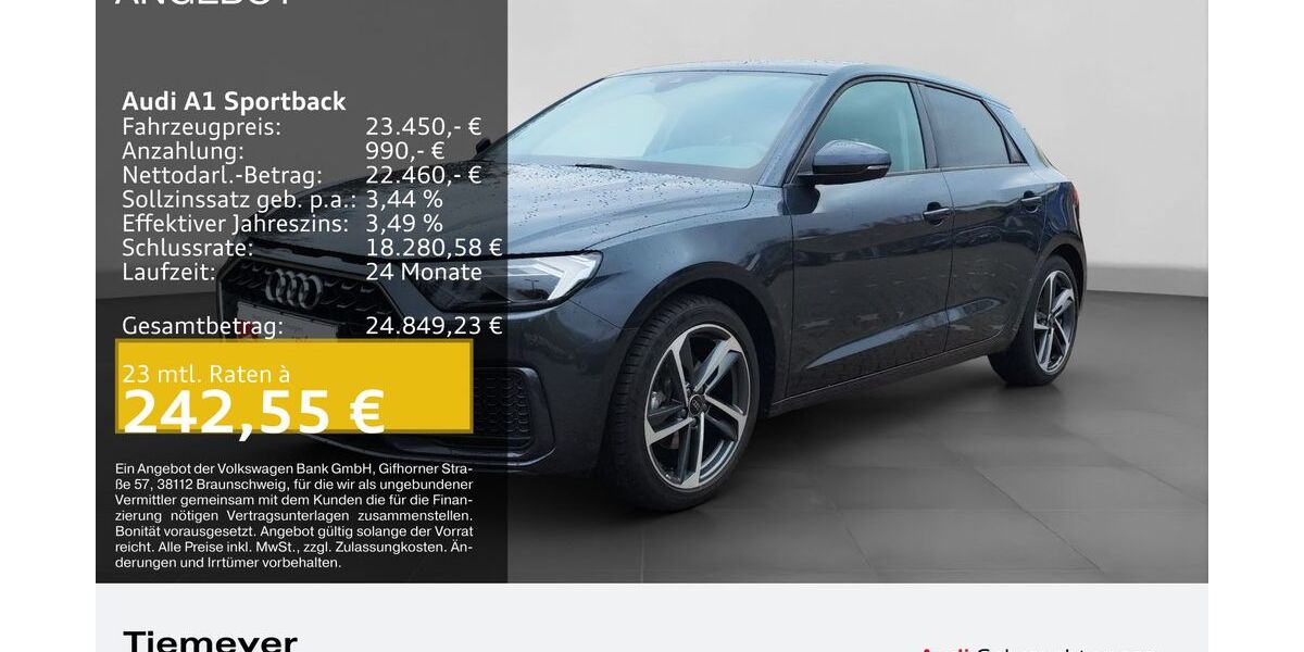 Audi A1 25.791 km 22.650 &euro; Remscheid 42897