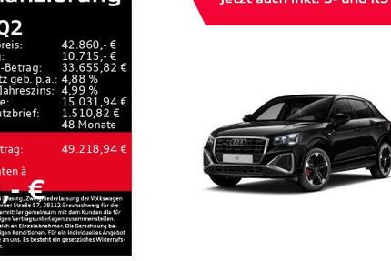 Audi Q2 10.905 km 42.860 &euro; Rottweil 78628