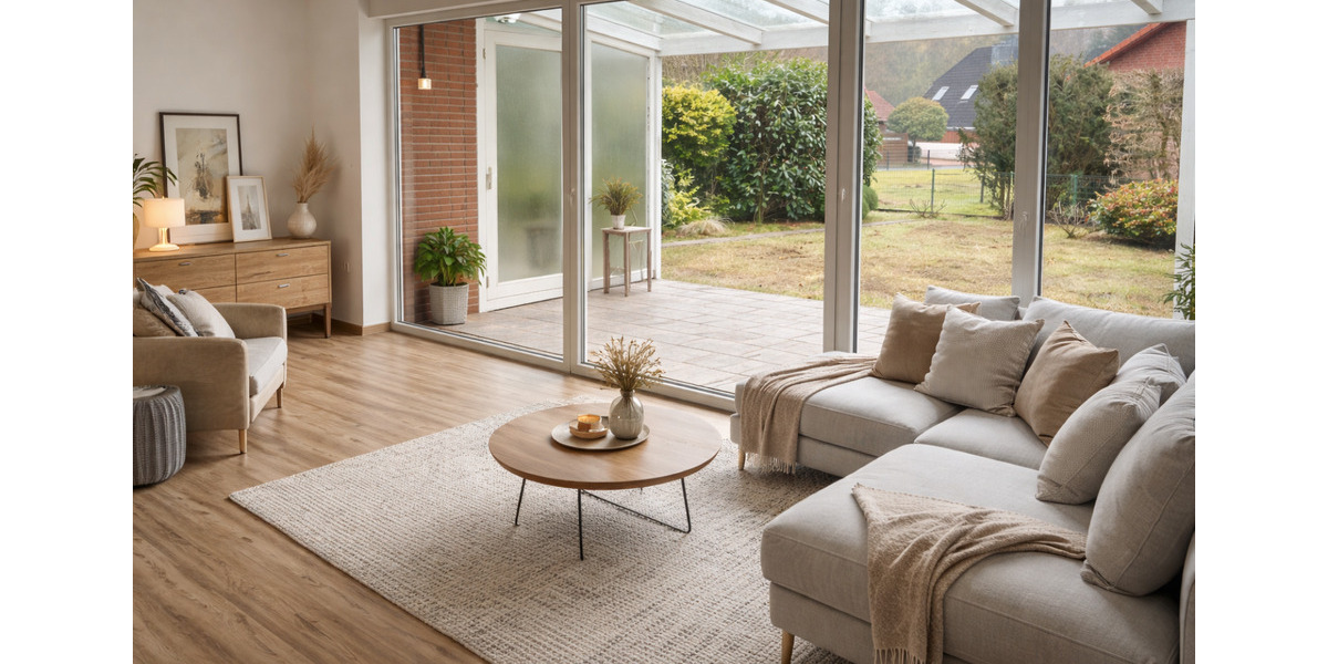 Terrassenwohnung Beverstedt - 2 Zimmer, 56 m&sup2;, 850&euro; | Angebot:25782082