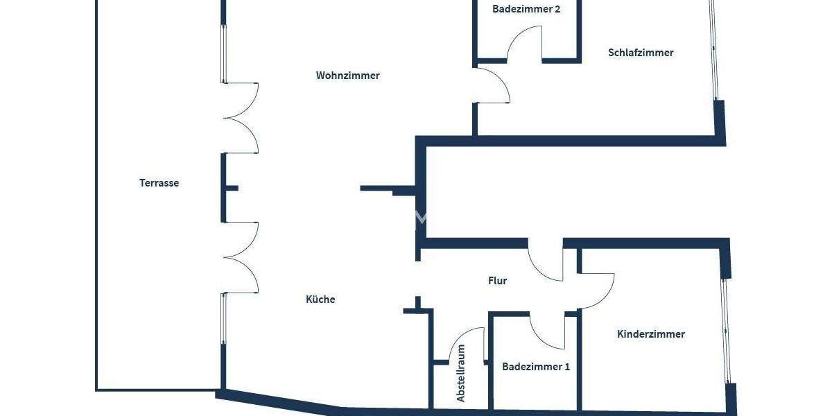 Etagenwohnung Jülich Pattern - 3 Zimmer, 100 m&sup2;, 226.000&euro; | Angebot:25566205