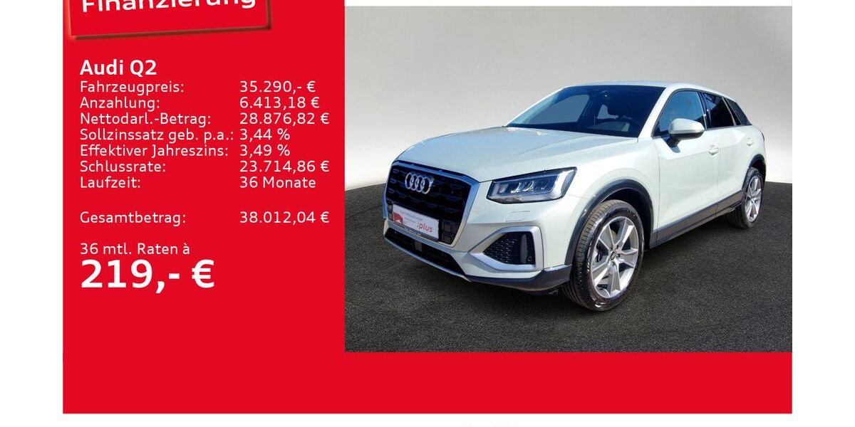 Audi Q2 6.780 km 35.290 &euro; Ulm 89073
