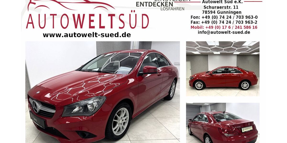 Mercedes-Benz CLA 200 134.000 km 12.990 &euro; Gunningen 78594