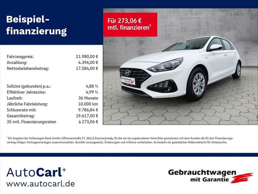 Hyundai i30 10.800 km 21.980 € Plauen 08527