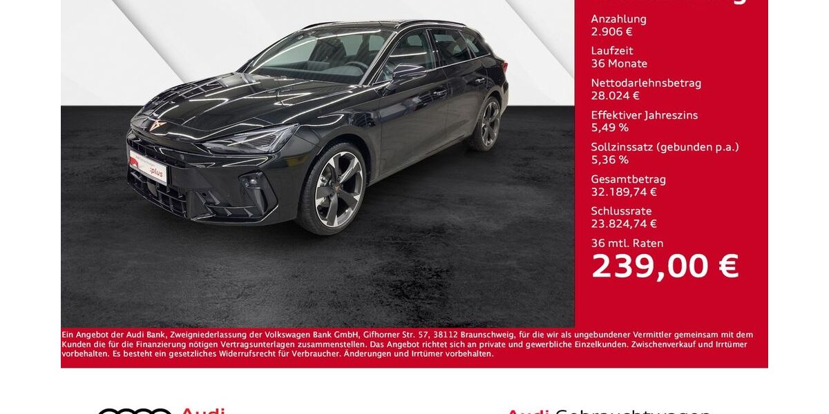 Cupra Leon 5.000 km 29.830 &euro; Giessen 35394