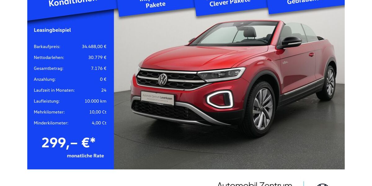 VW T-Roc 7.999 km 34.488 &euro; Leverkusen 51379