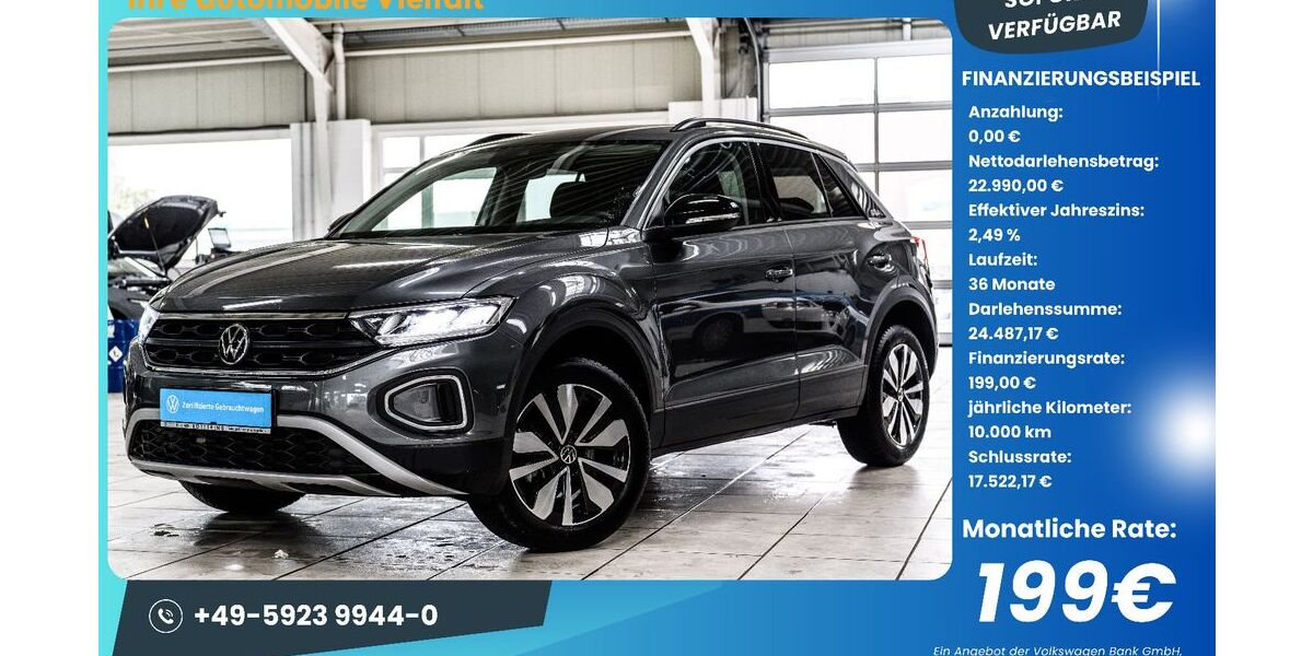VW T-Roc 19.617 km 22.990 &euro; Schüttorf 48465