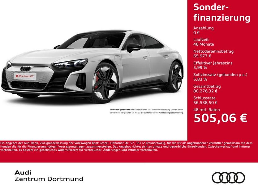 Audi RS e-tron GT 30.540 km 64.666 € Dortmund 44143