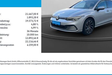 VW Golf 70.211 km 21.467 &euro; Nordhausen 99734