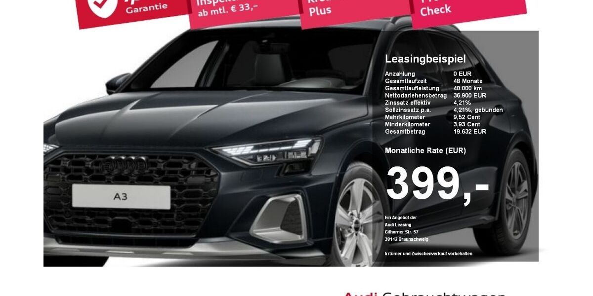 Audi A3 21.152 km 36.440 &euro; Plattling 94447