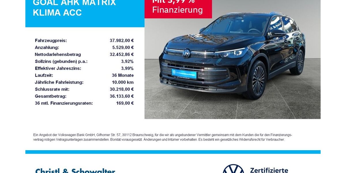 VW Tiguan 19.350 km 37.983 &euro; München 81476