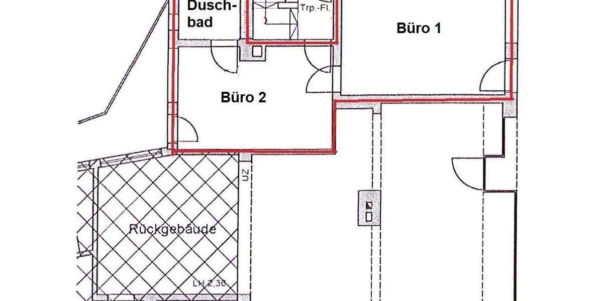 Gewerbeobjekt Röthenbach - 2 Zimmer, 41 m&sup2;, 500&euro; | Angebot:24780105