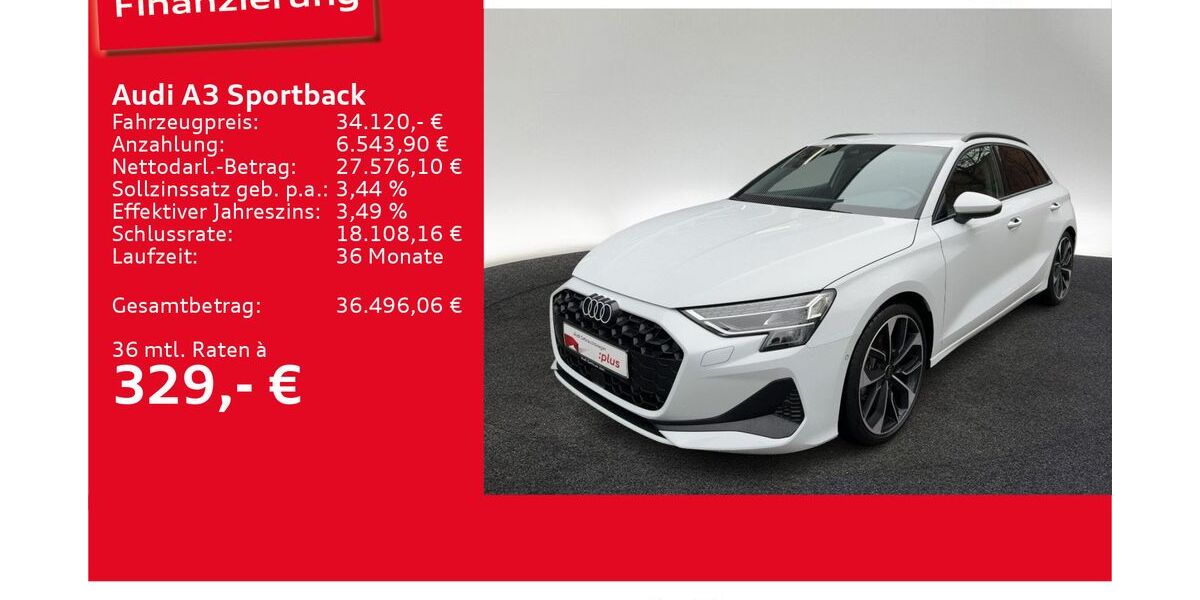 Audi A3 9.288 km 34.120 &euro; Ulm 89073