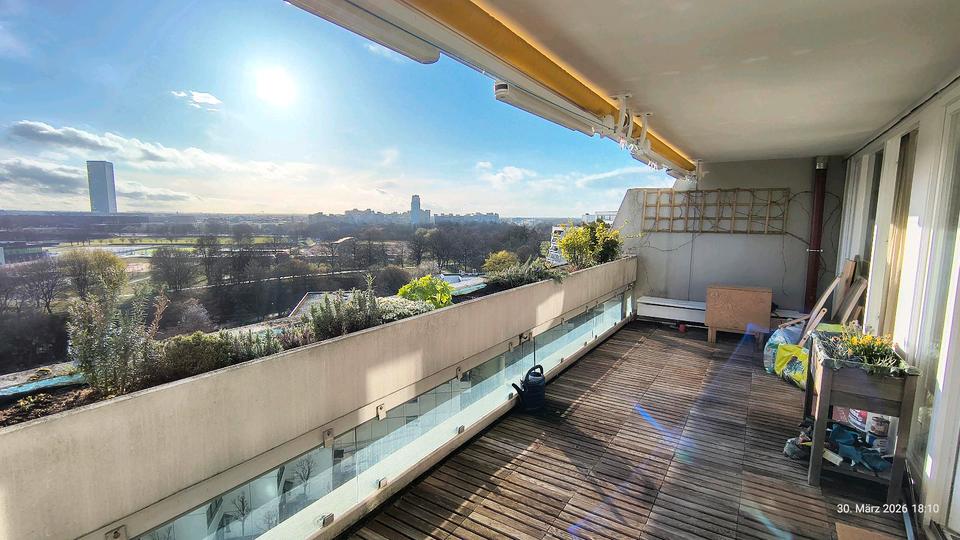 Terrassenwohnung München Moosach - 2 Zimmer, 64 m&sup2;, 1.480&euro; | Angebot:26035491