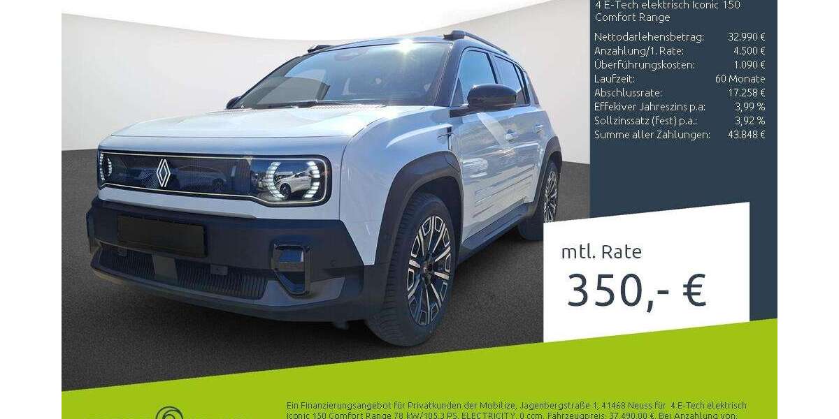 Renault R 4 1.500 km 37.490 &euro; Stuhr 28816