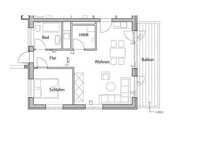 Wohnung Sundern (Sauerland) - 2 Zimmer, 60 m&sup2;, 735&euro; | Angebot:25406215