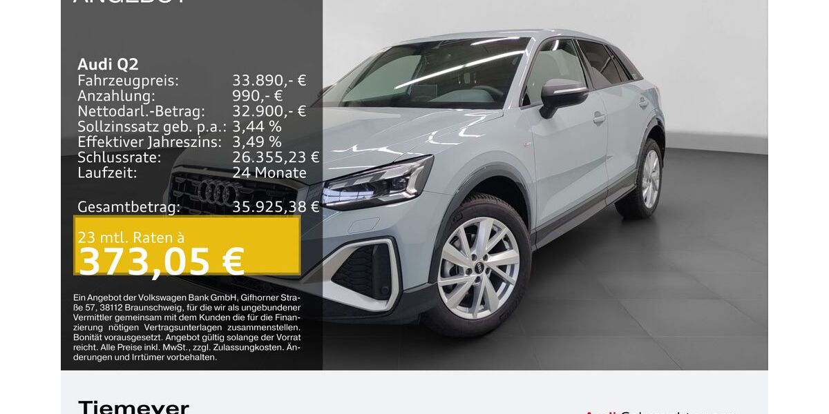 Audi Q2 2.070 km 32.980 &euro; Bochum 44809