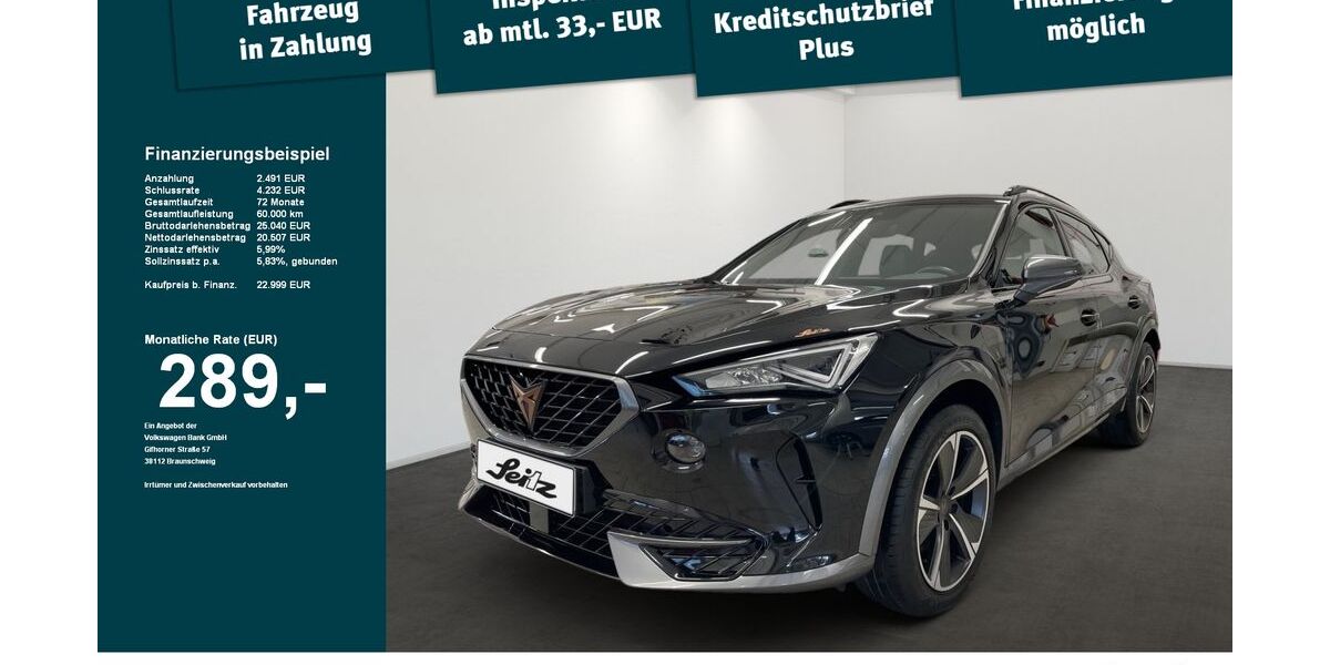 Cupra Formentor 45.085 km 22.999 &euro; Kaufbeuren 87600
