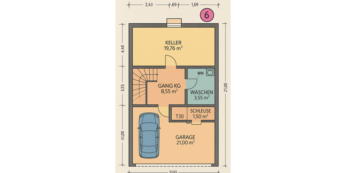 Reihenmittelhaus Füssen - 5 Zimmer, 103 m&sup2;, 650.000&euro; | Angebot:25776343