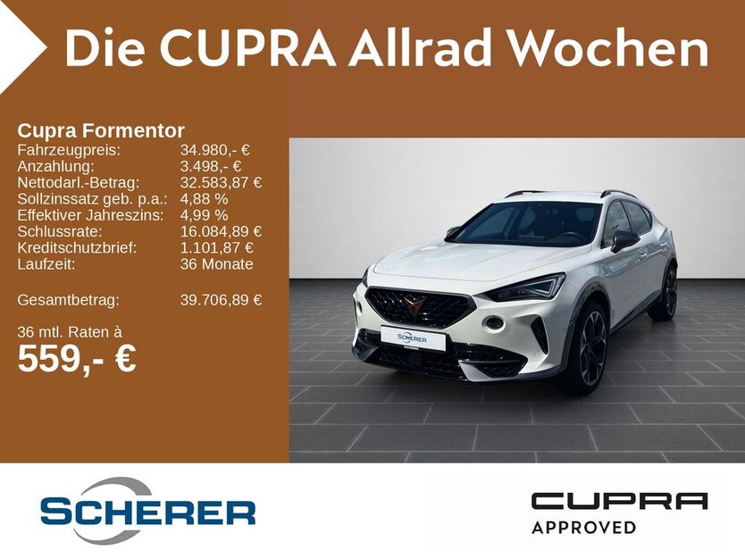 Cupra Formentor 36.406 km 34.580 € Mainz 55129
