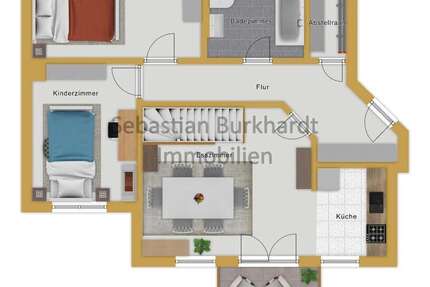 Wohnung Ilmenau - 4 Zimmer, 95 m&sup2;, 210.000&euro; | Angebot:25567060