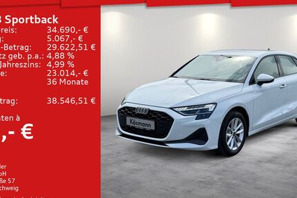 Audi A3 3.500 km 34.690 € Mosbach 74821