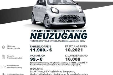 Smart forFour 16.000 km 11.900 &euro; Ebersbach an der Fils 73061