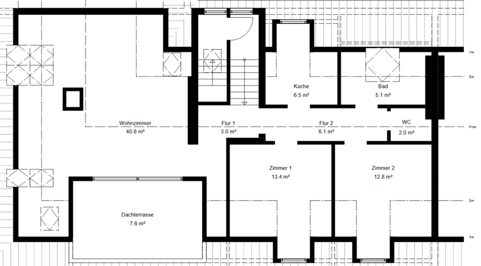 Dachgeschosswohnung in Hannover List zu verkaufen 3 zimmer
