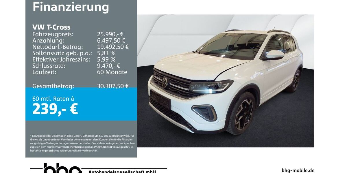 VW T-Cross 25.950 km 25.990 &euro; Kehl 77694