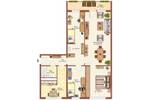 Etagenwohnung Chemnitz Kappel - 4 Zimmer, 90 m&sup2;, 549&euro; | Angebot:26799196