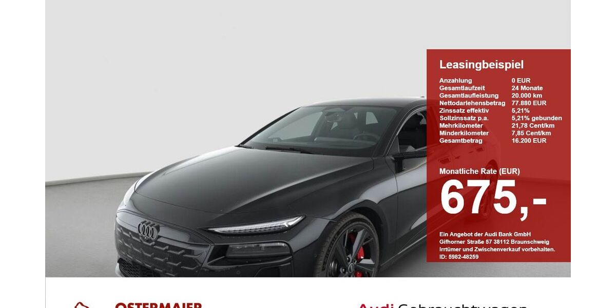 Audi S6 e-tron 7.508 km 77.880 &euro; Mühldorf am Inn 84453