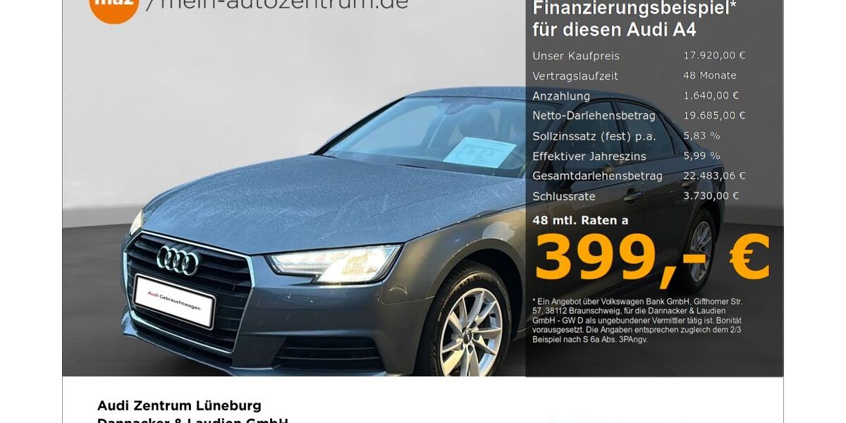 Audi A4 59.673 km 17.920 &euro; Lüneburg 21337