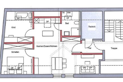 Neu renovierte 3-Zimmer-Wohnung mit EBK in der Innenstadt