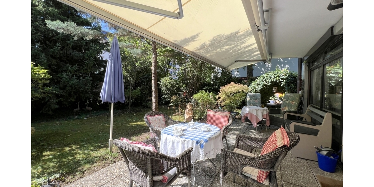 Kleinod in Nymphenburg - großzügige Gartenwohnung in ruhiger Lage 2 zimmer