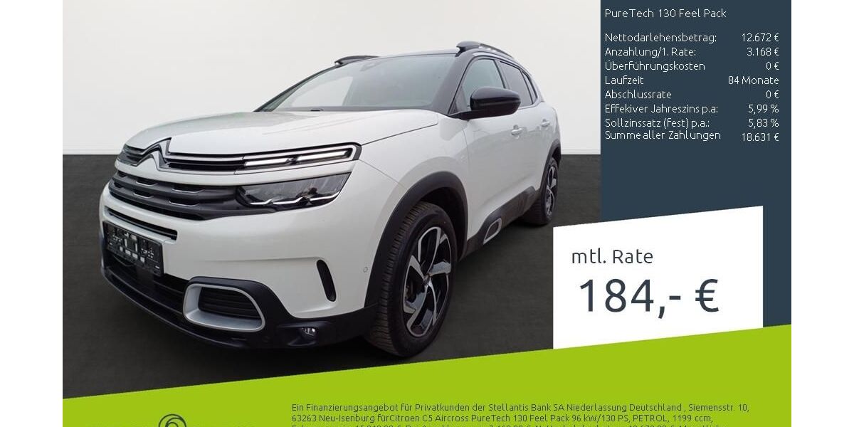 Citroen C5 Aircross 17.447 km 16.064 &euro; Borken 46325