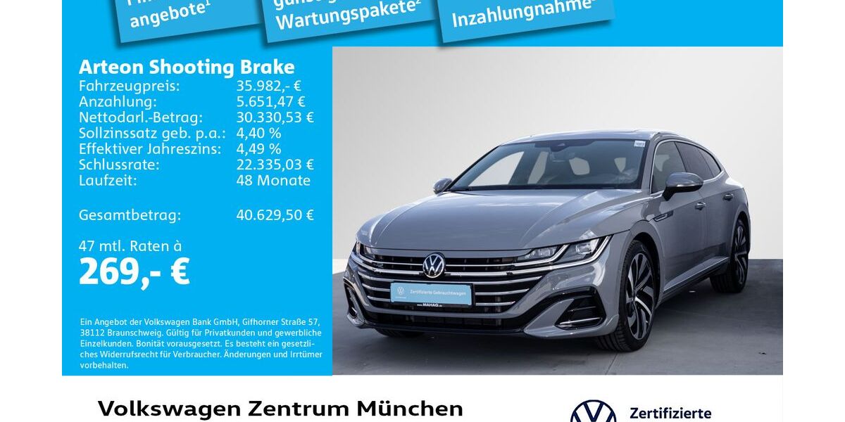 VW Arteon 14.286 km 35.474 &euro; München 80687