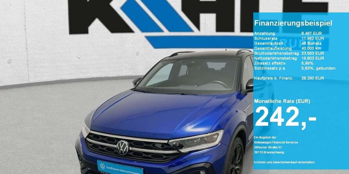 VW T-Roc 37.773 km 28.290 &euro; Walsrode 29664