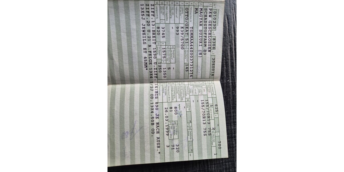 Suzuki Swift 74.142 km 1.500 &euro; Langendorf 29484