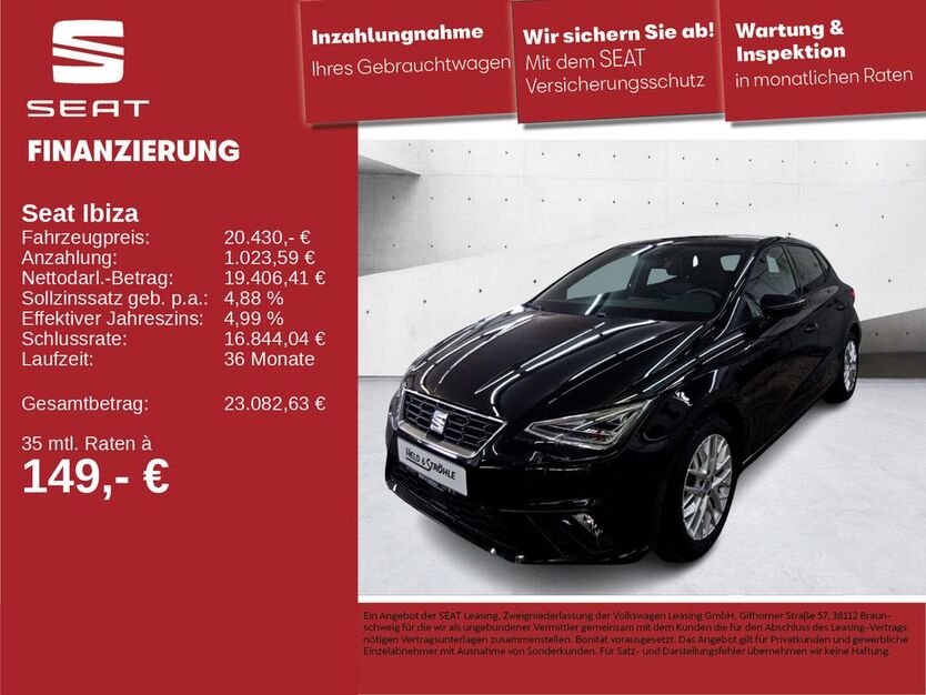 Seat Ibiza 2.599 km 20.430 € Neu-Ulm 89231
