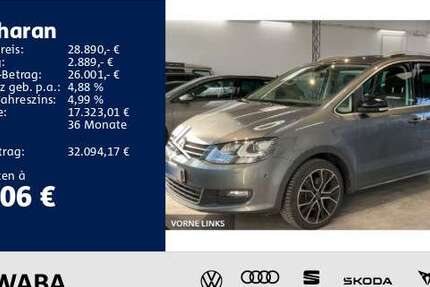 VW Sharan 65.300 km 28.890 &euro; Gersthofen 86368