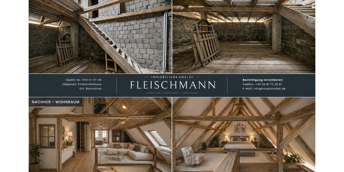 Eigenheim ab 66.000 Euro - mit ca. 50-80k Ausbau zum fertigen Zuhause! - Einfamilienhaus Bischofrod | Angebot:26380305