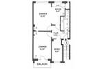 Etagenwohnung Hamburg Winterhude - 2 Zimmer, 61 m&sup2;, 429.000&euro; | Angebot:26853993