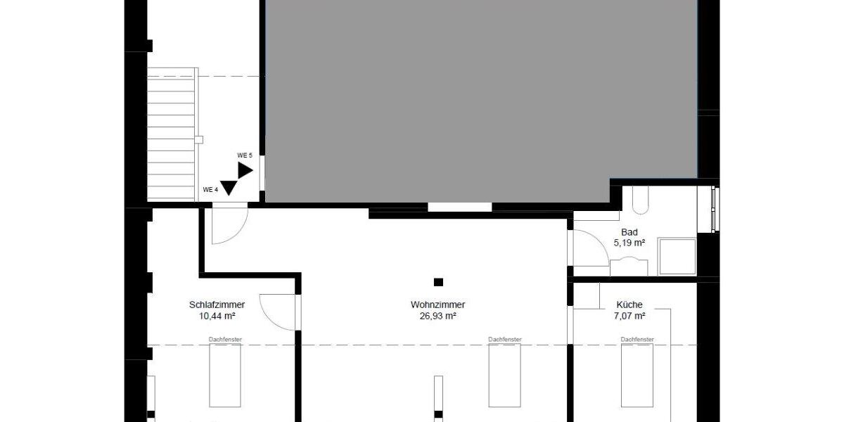Dachgeschoßwohnung Joachimsthal - 2 Zimmer, 50 m&sup2;, 529&euro; | Angebot:25973990
