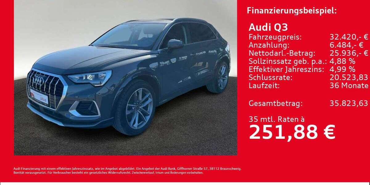Audi Q3 35.640 km 32.420 &euro; Hamburg 22419