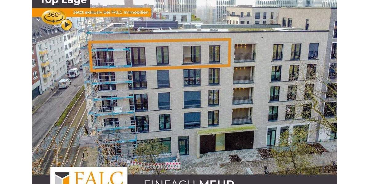 Etagenwohnung Düsseldorf Unterbilk - 2 Zimmer, 49 m&sup2;, 579.000&euro; | Angebot:25166566