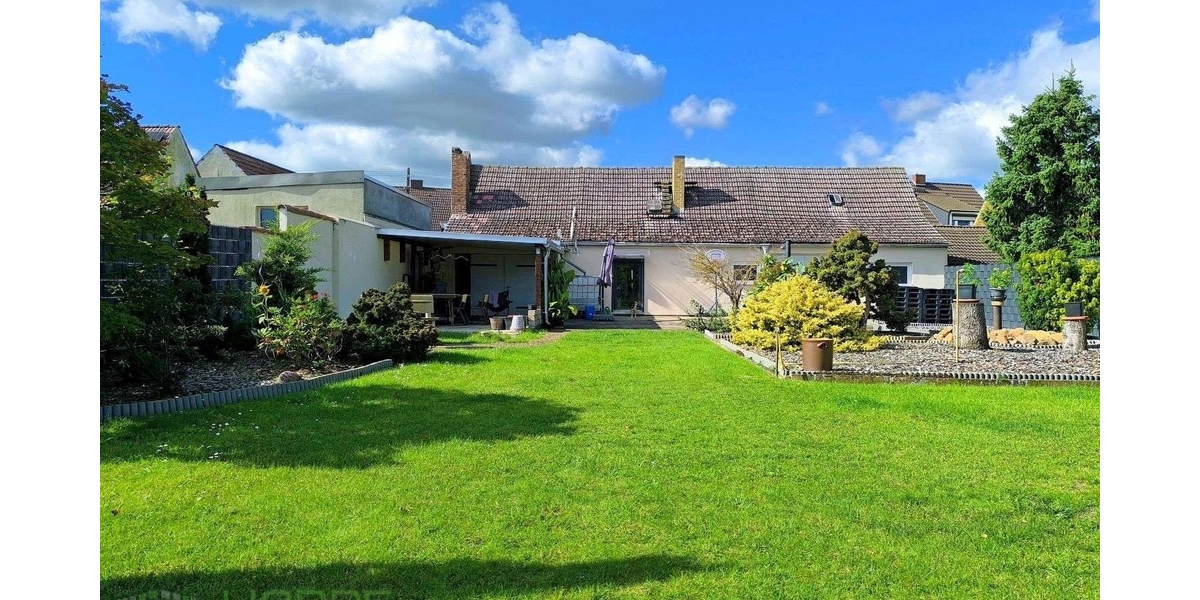 Lutherstadt Wittenberg OT Apollensdorf - Kleiner Hof mit traumhaftem Garten! - Einfamilienhaus Lutherstadt Wittenberg | Angebot:22839296