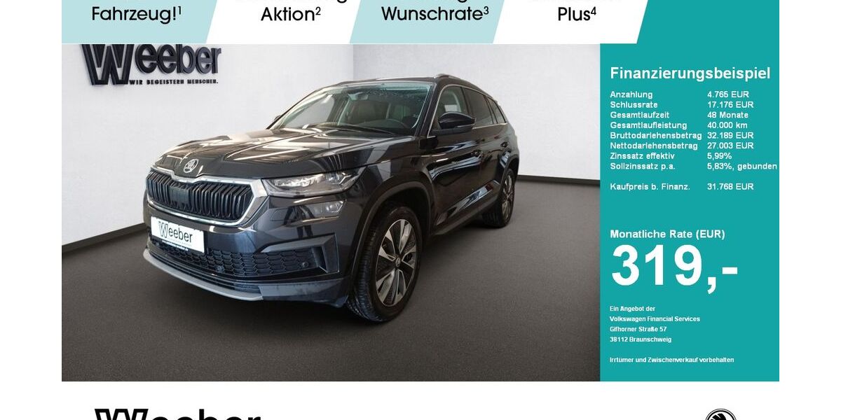 Skoda Kodiaq 99.103 km 31.618 &euro; Leonberg 71229