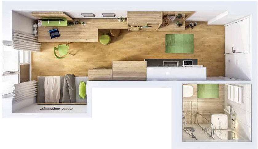 Wohnung zum Kaufen in Deggendorf 119.000 € 18.4 m²