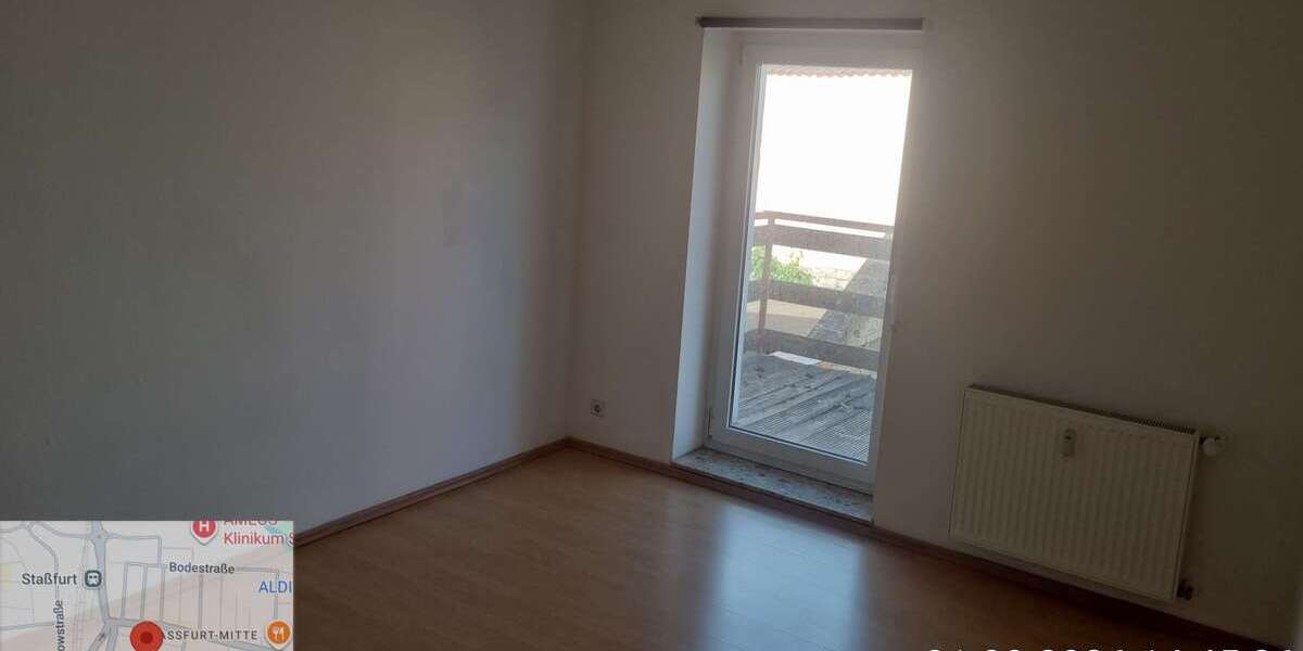 Etagenwohnung Staßfurt - 2 Zimmer, 50 m&sup2;, 350&euro; | Angebot:27339840