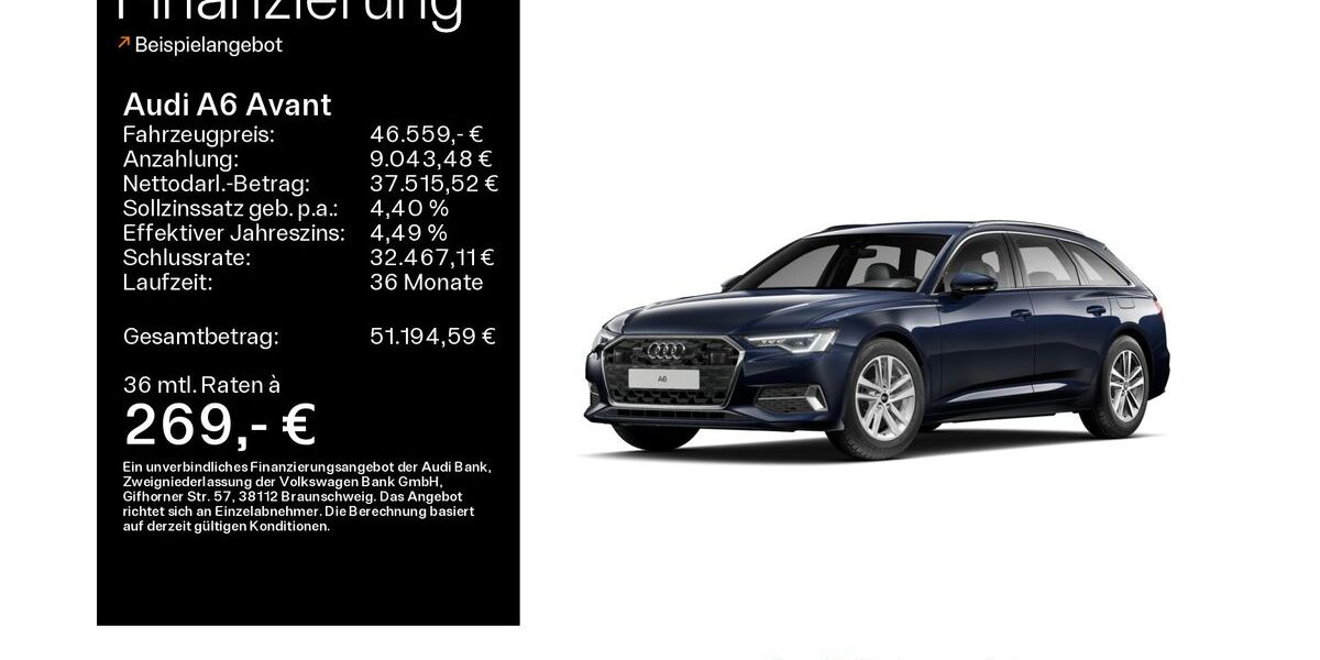 Audi A6 20.300 km 46.559 &euro; Mühlheim 63165