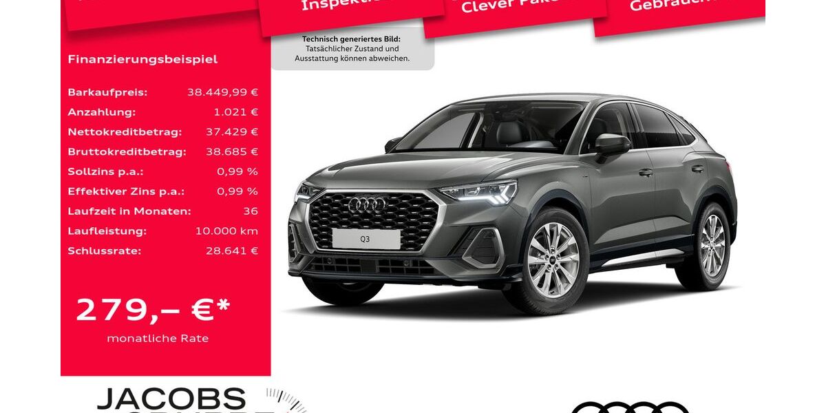 Audi Q3 10.927 km 38.450 &euro; Düren 52351